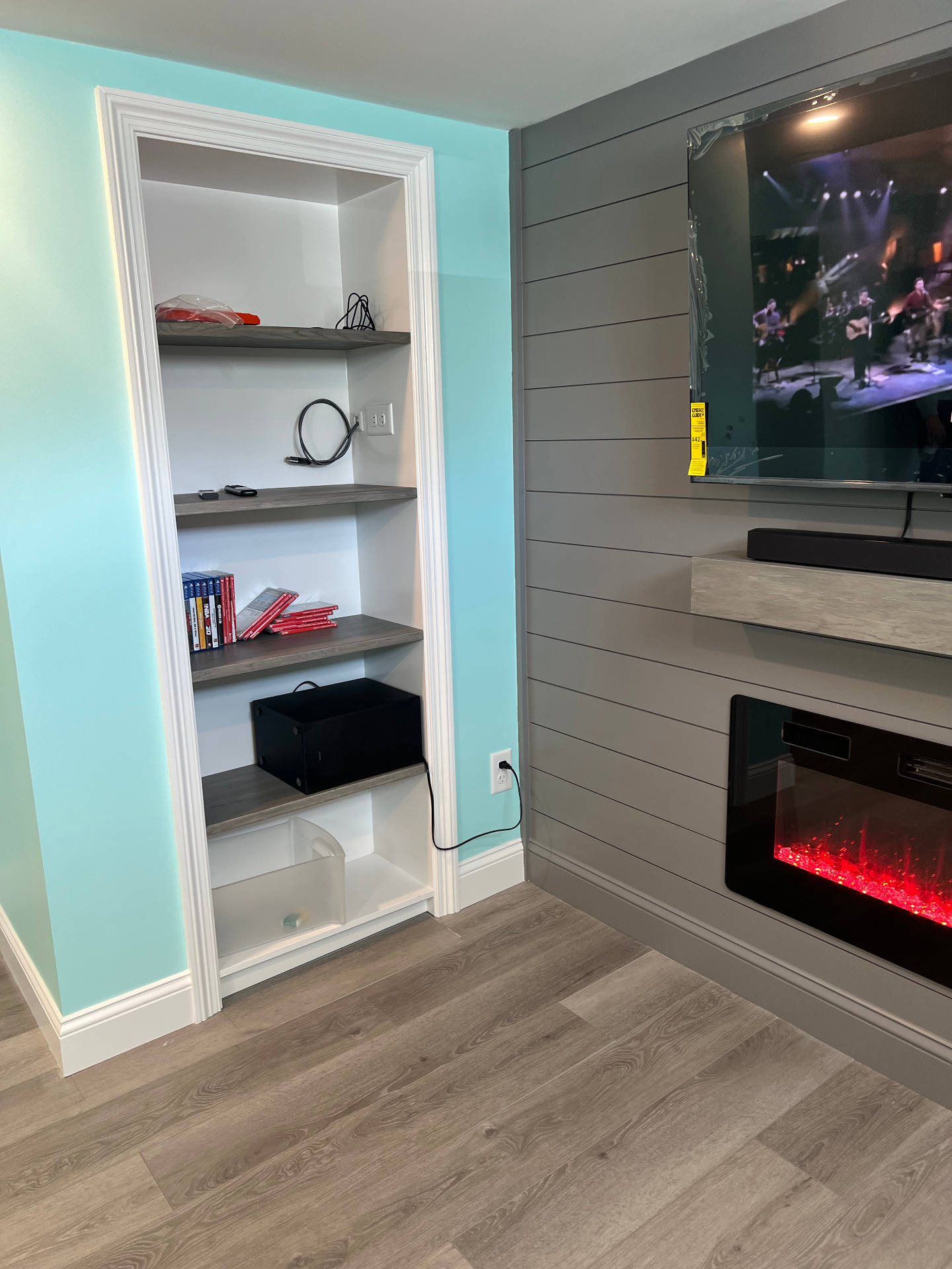 Built-In Storage Nook