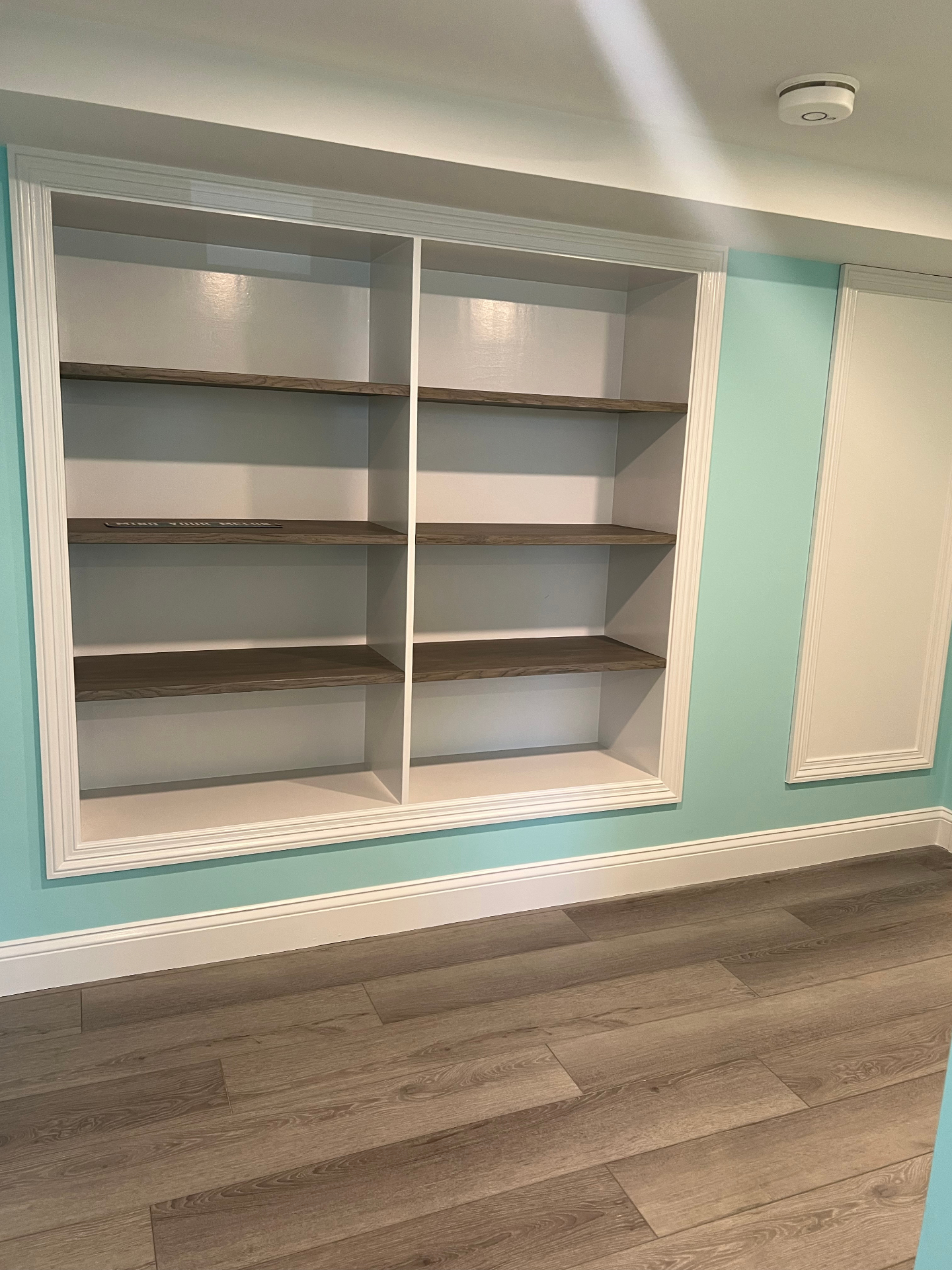 Custom Wall Shelving Unit