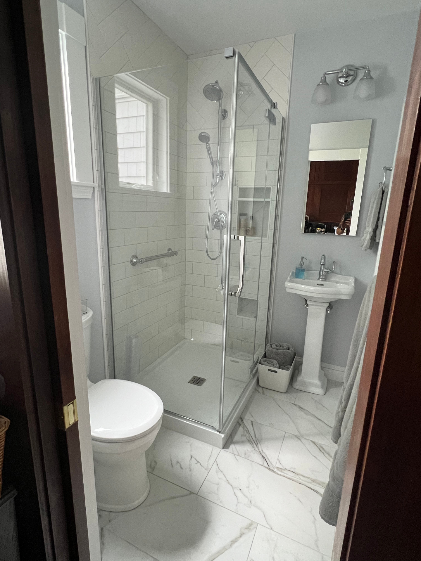 Classic White Bathroom